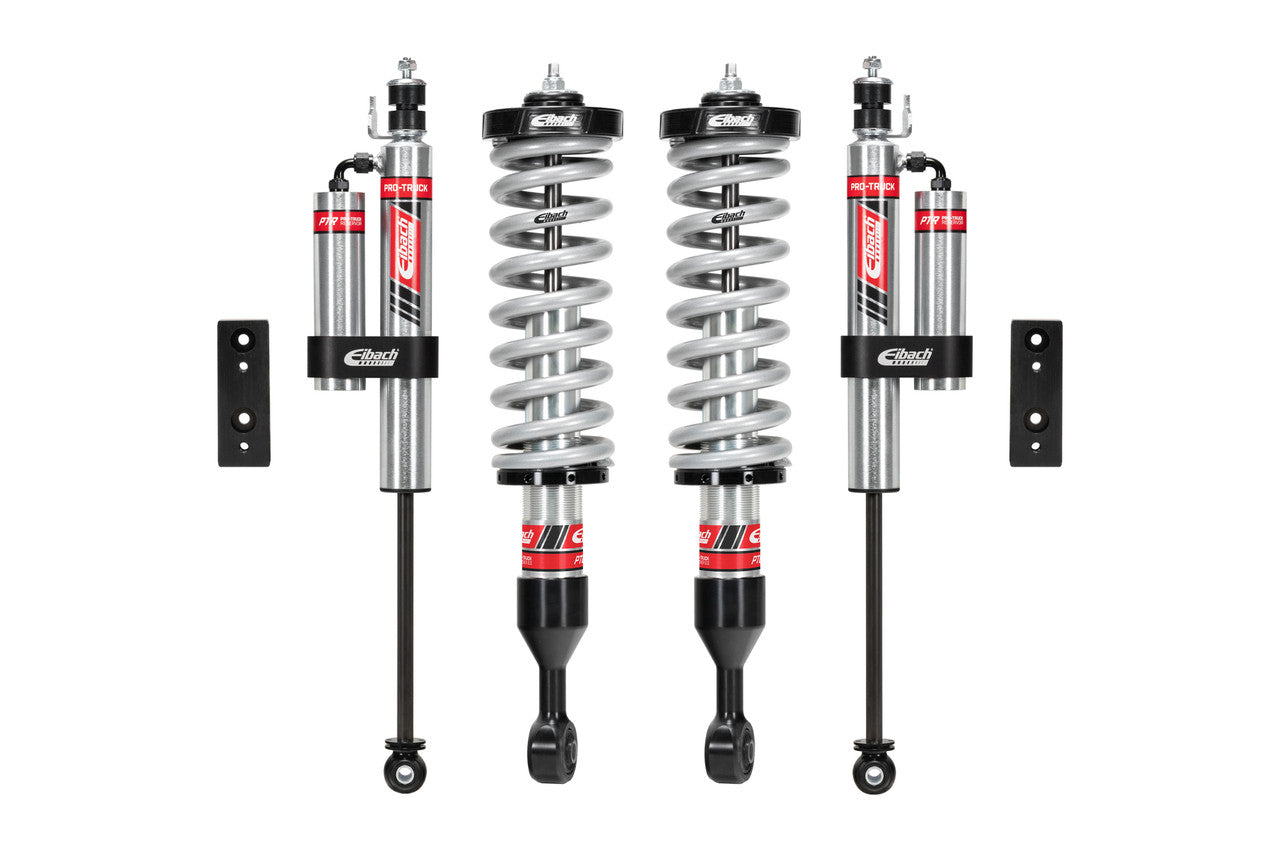 Eibach PRO-TRUCK-LIFT Stage 2R suspension kit for 2005-2023 Toyota Tacoma with shocks and coils.