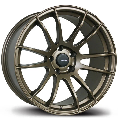 AVID.1 AV-20 18x8 5X114.3 ET35 73.1 Bronze premium performance wheel with multi-spoke design