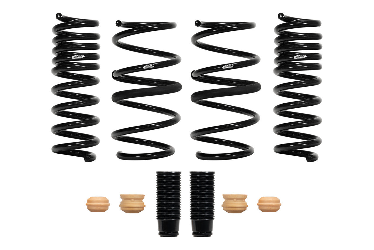 Coil Spring Lowering Kit Eibach Toyota Supra A90 2020-2026 components including springs and spacers.