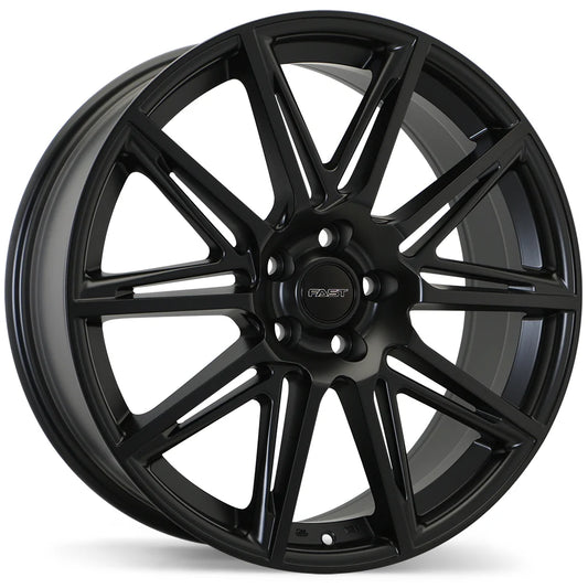 Fast Wheels Switch Satin Black 20x8 +35 5x114.3mm 67.1mm