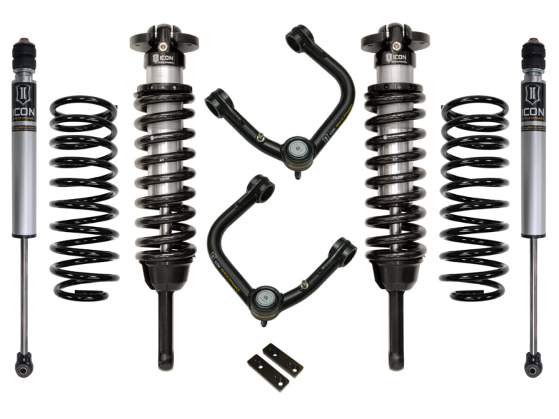 ICON Stage 2 Suspension System 2010+ Toyota FJ/4Runner 0-3.5in w/Tubular Uca