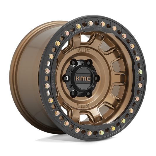 KMC KM236 TANK BL 17X9 6X5.5 M-BRZ -38