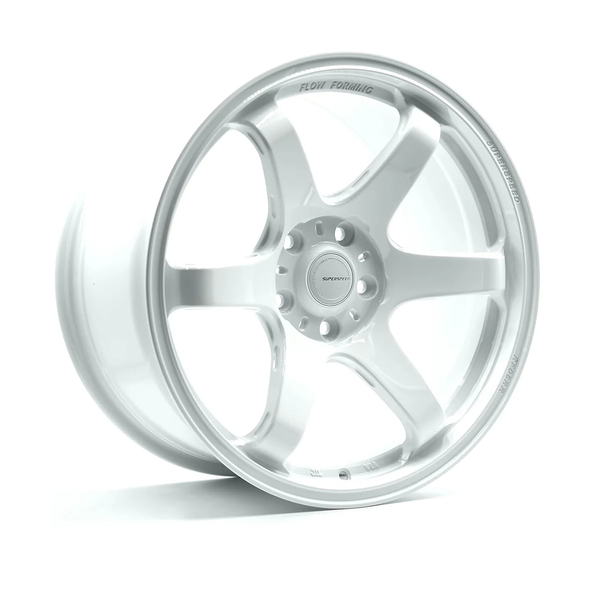 Superspeed RF06RR Speed White - Full Paint 18x9.5 +38 5x114.3mm 73.1mm