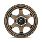 Fuel Off-Road Wheels D666 SHOK Matte Bronze Wheels 17x9 1 6x139.7 106.1mm
